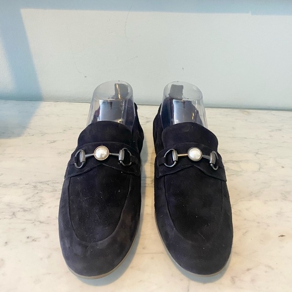 NEW Kennel & Schmenger Suede Pearl Loafers Size 8 - Picture 2 of 5